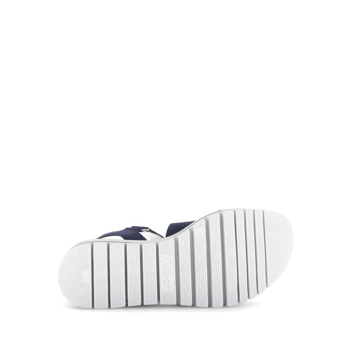 Sandale à plateforme bleu #4