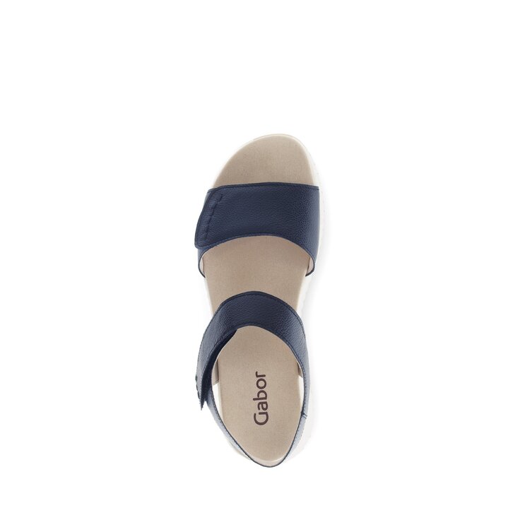 Riemchensandale blau #5