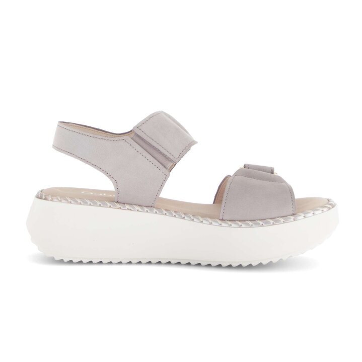 Plateau Sandale grau #1