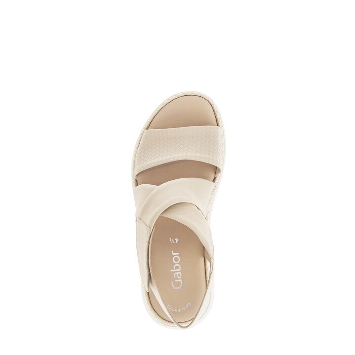 Plateau Sandale beige #5