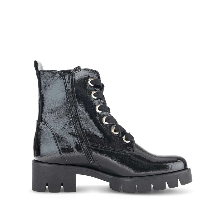 Snörstövletter svart #1