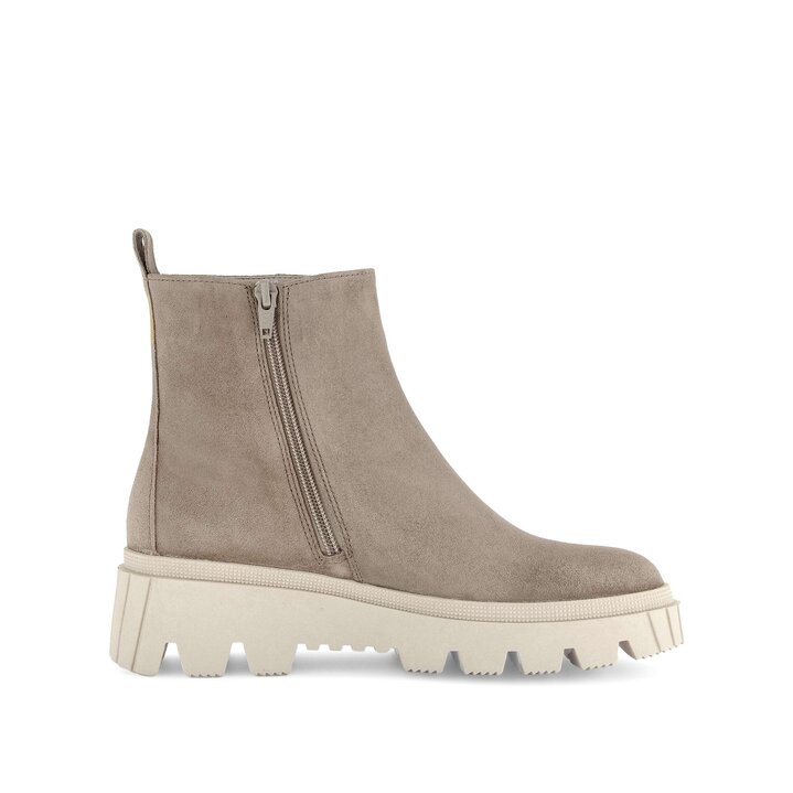 Sportief enkellaarsje beige #1