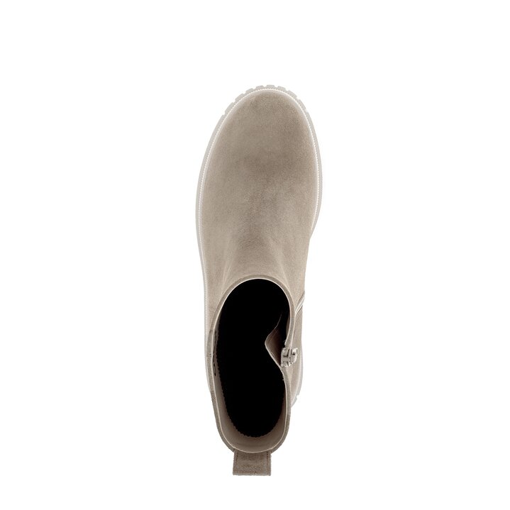 Sportief enkellaarsje beige #5