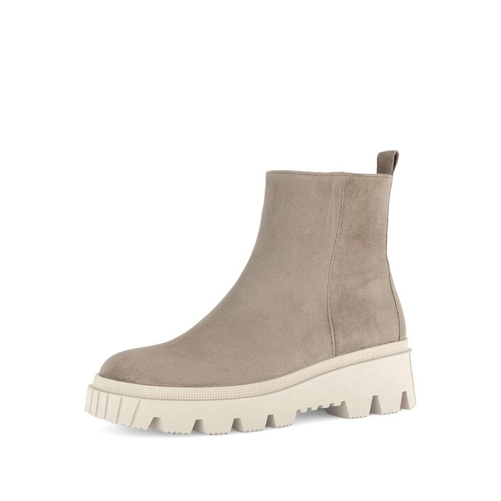 Sportief enkellaarsje beige #2