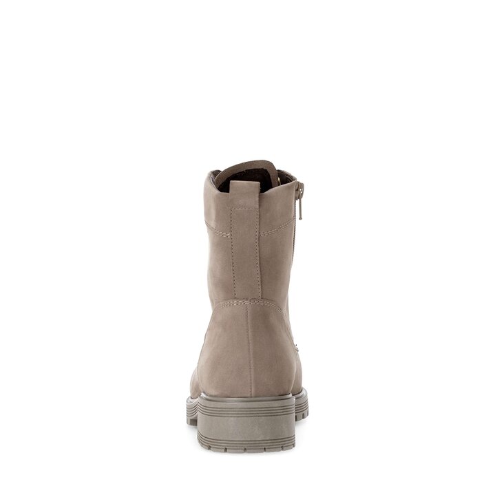 Enkellaarsjes met veter beige #3