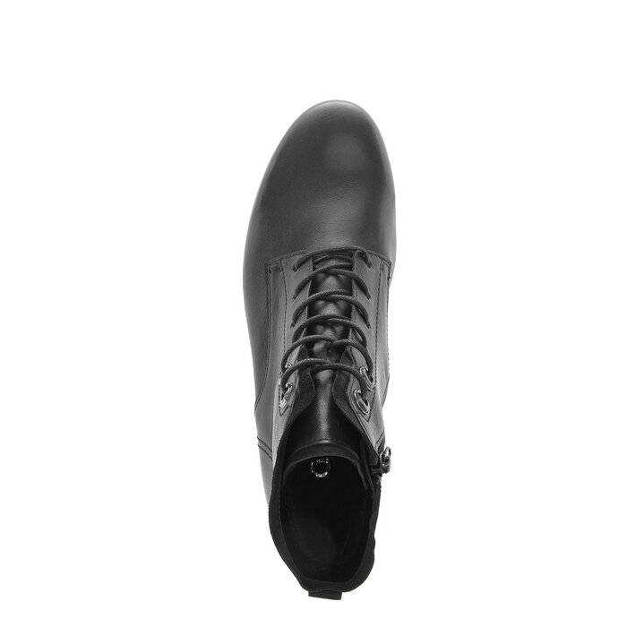 Schnürstiefelette schwarz #5