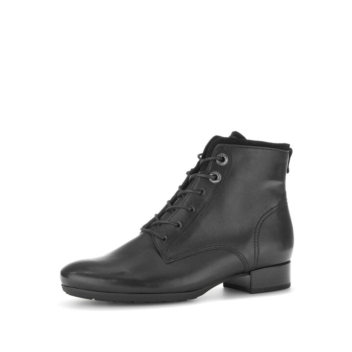 Schnürstiefelette schwarz #2