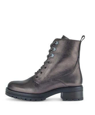 Enkellaarsjes met veter brons