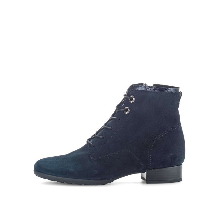 Schnürstiefelette blau #0