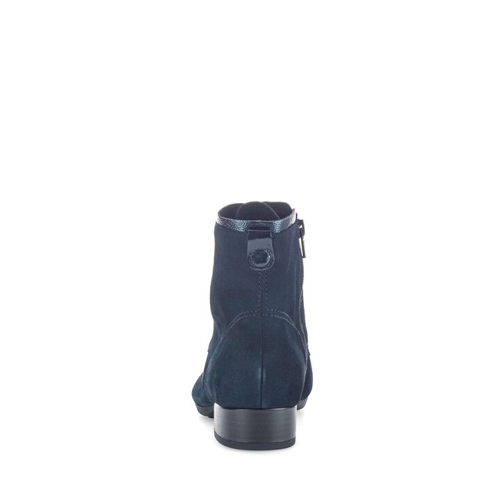 Schnürstiefelette blau #3