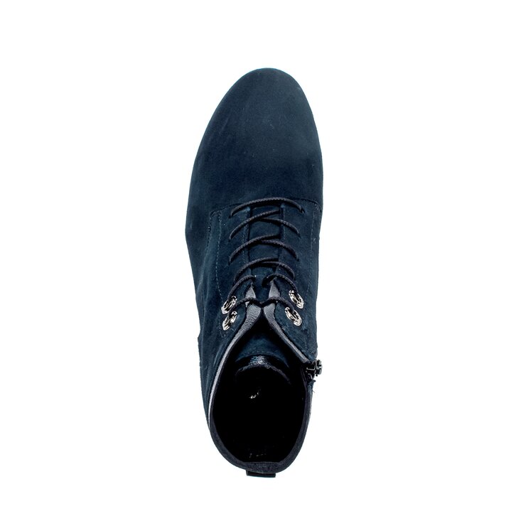 Schnürstiefelette blau #5