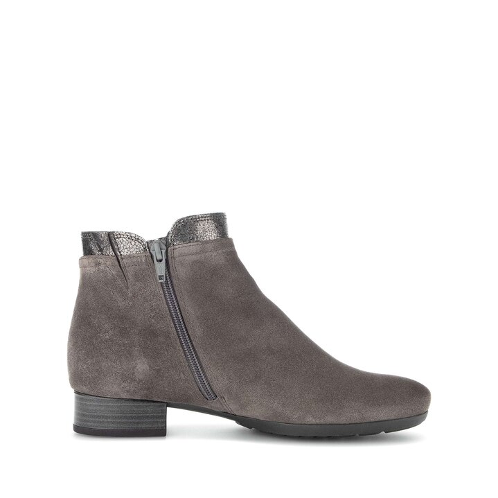 Elegante Stiefelette grau #1
