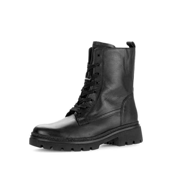 Schnürstiefelette schwarz #2