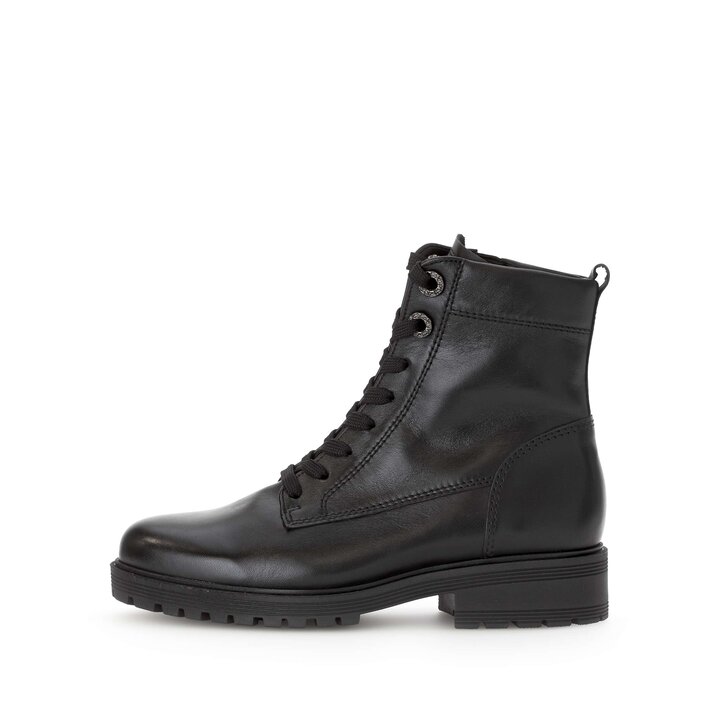 Stivaletto stringato nero #0