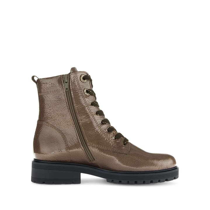 Stivaletto stringato marrone #1