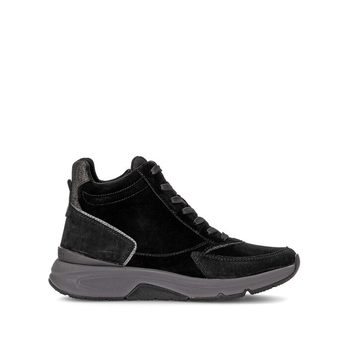 Sportliche Stiefelette schwarz #1