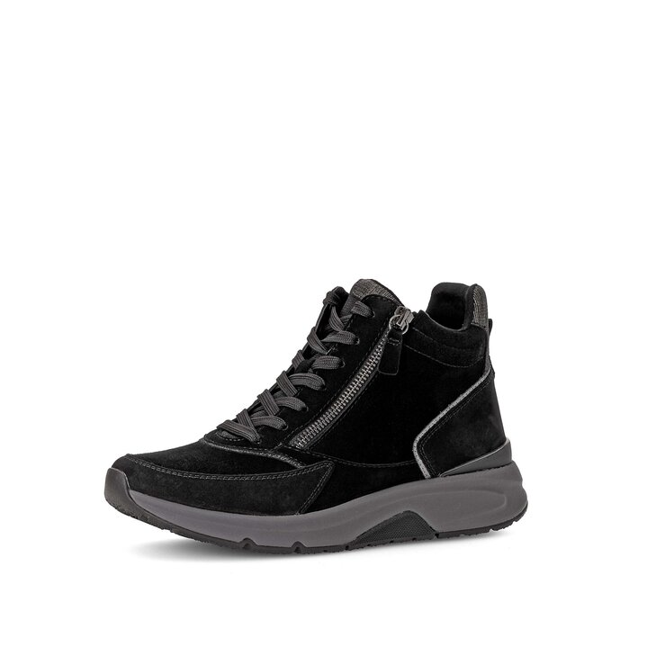 Sportliche Stiefelette schwarz #2