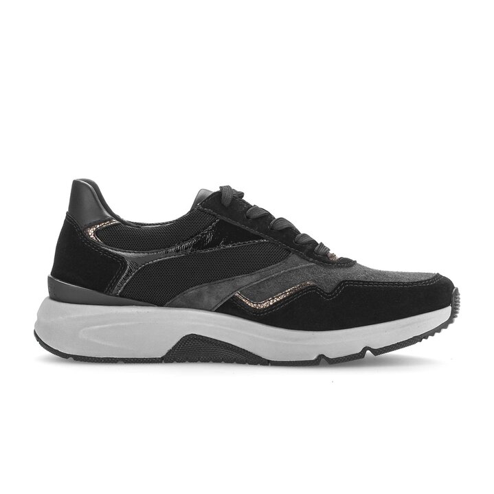 Sneakers basse grigio #1