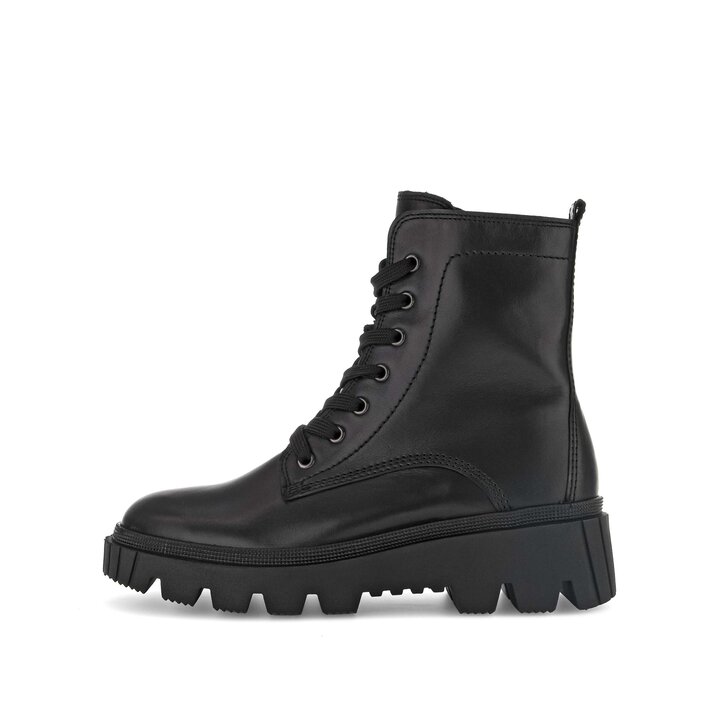 Snörstövletter svart #0