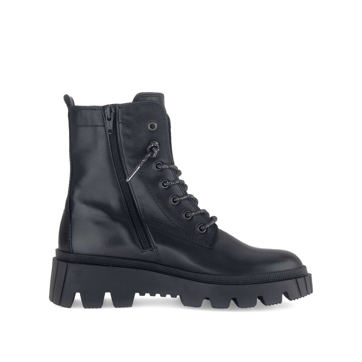 Snörstövletter svart #1