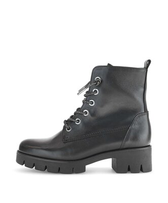 Stivaletto stringato nero