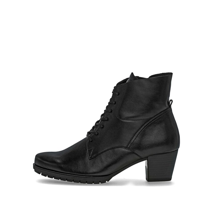 Snörstövletter svart #0