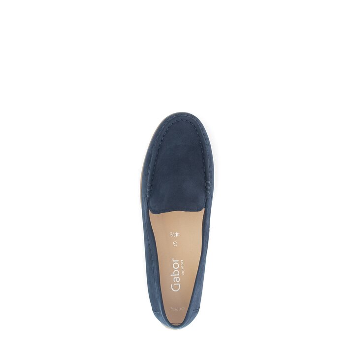Mocassin blauw #5