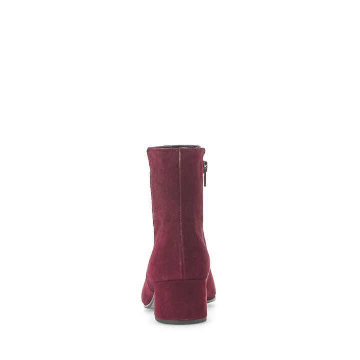 Elegante Stiefelette rot #3