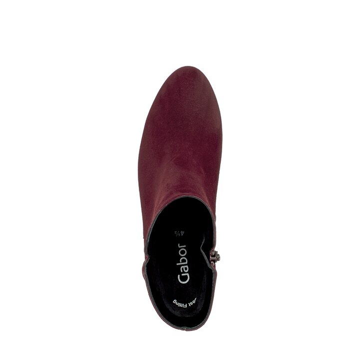 Elegante Stiefelette rot #5