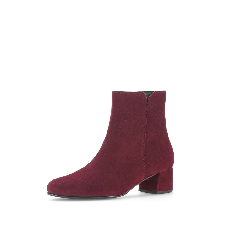 Elegante Stiefelette rot #2