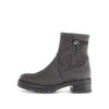 Sportliche Stiefelette grau