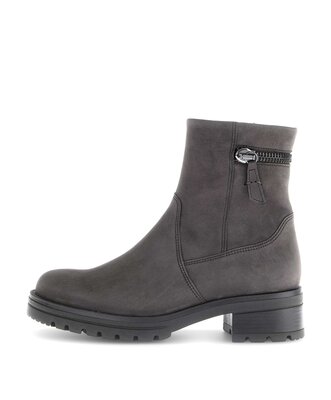 Sportliche Stiefelette grau