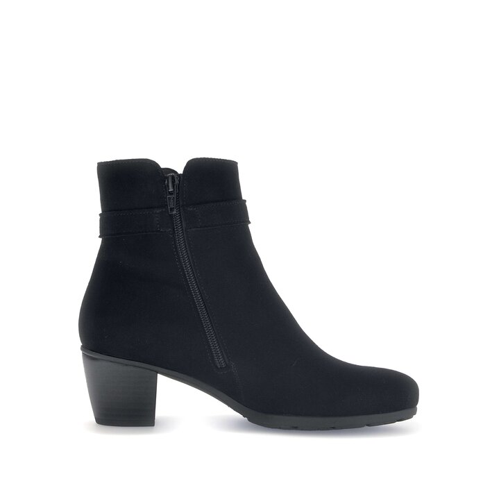 Elegante Stiefelette schwarz #1