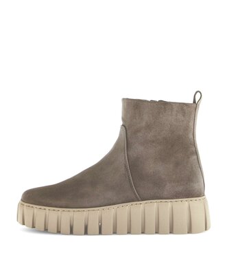 Plateau Stiefelette braun