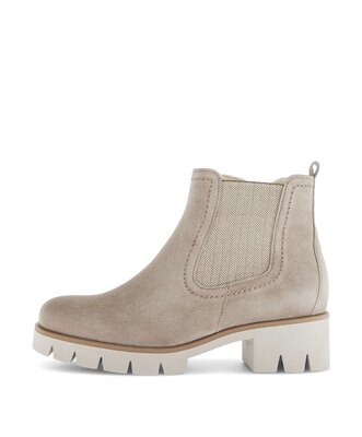 Stivaletto Chelsea beige