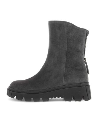 Bottine plateau gris