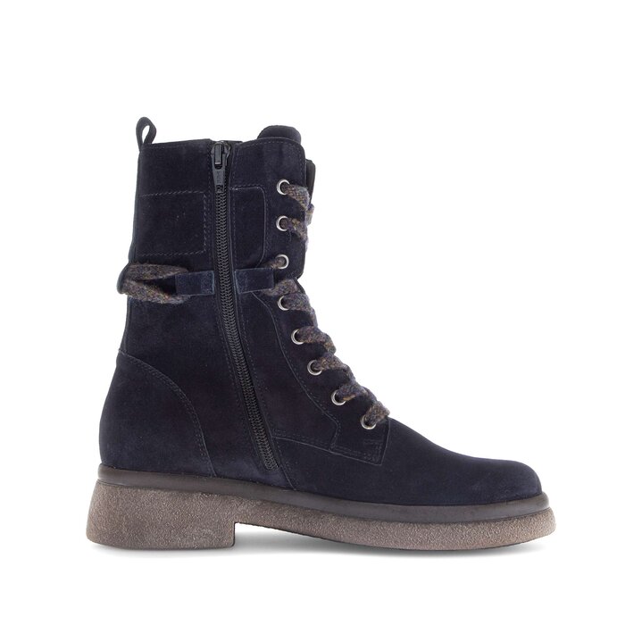 Snörstövletter blå #1