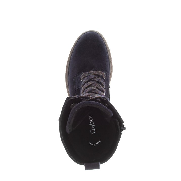 Snörstövletter blå #5