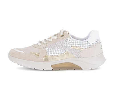 Lage sneaker beige