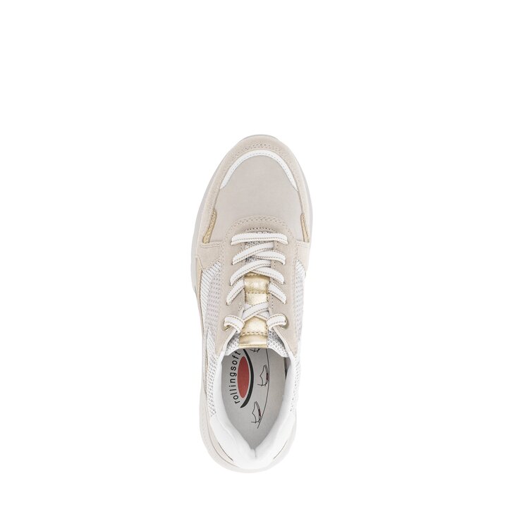 Sneakers basse beige #5