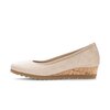 Keilpumps beige