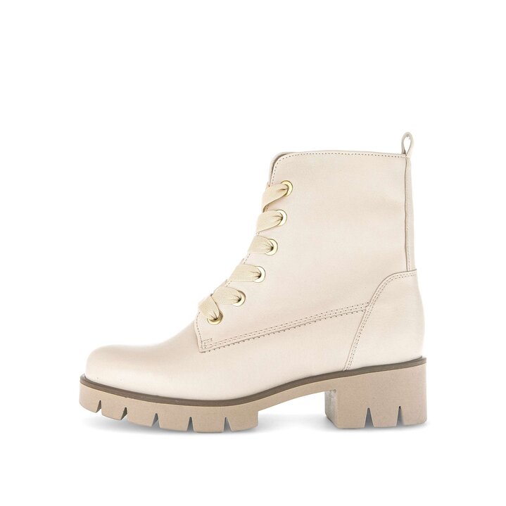 Schnürstiefelette beige #0