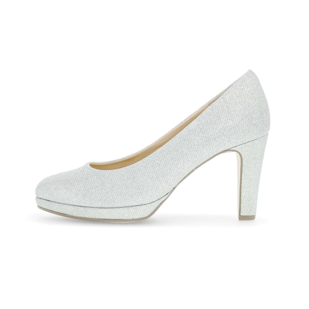 Pius Gabor Plateau Pumps silber