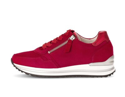 Sneakers basse rosso