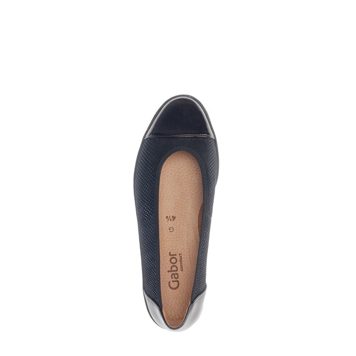 Sportliche Ballerina blau #5