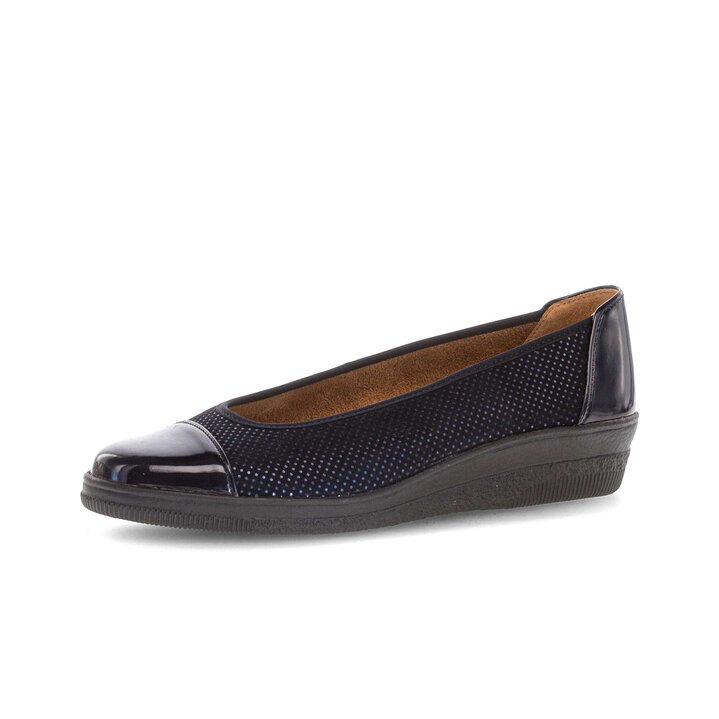 Sportliche Ballerina blau #2