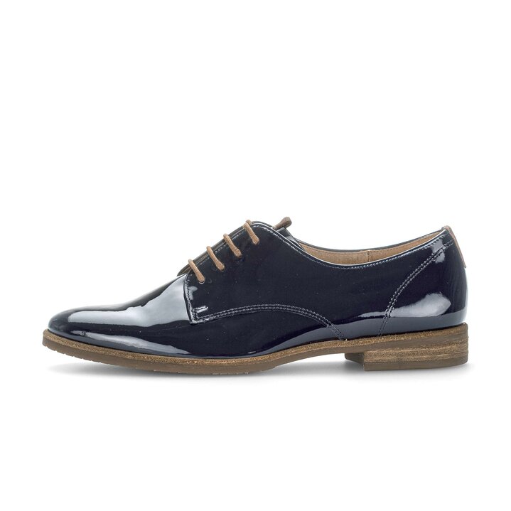 Schnürschuh blau #0