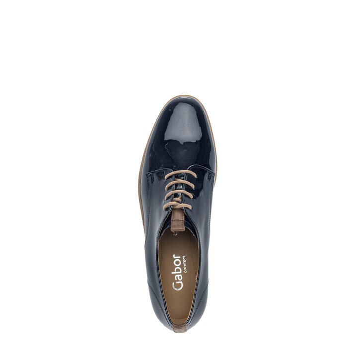 Schnürschuh blau #5