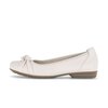 Sportieve ballerina crème