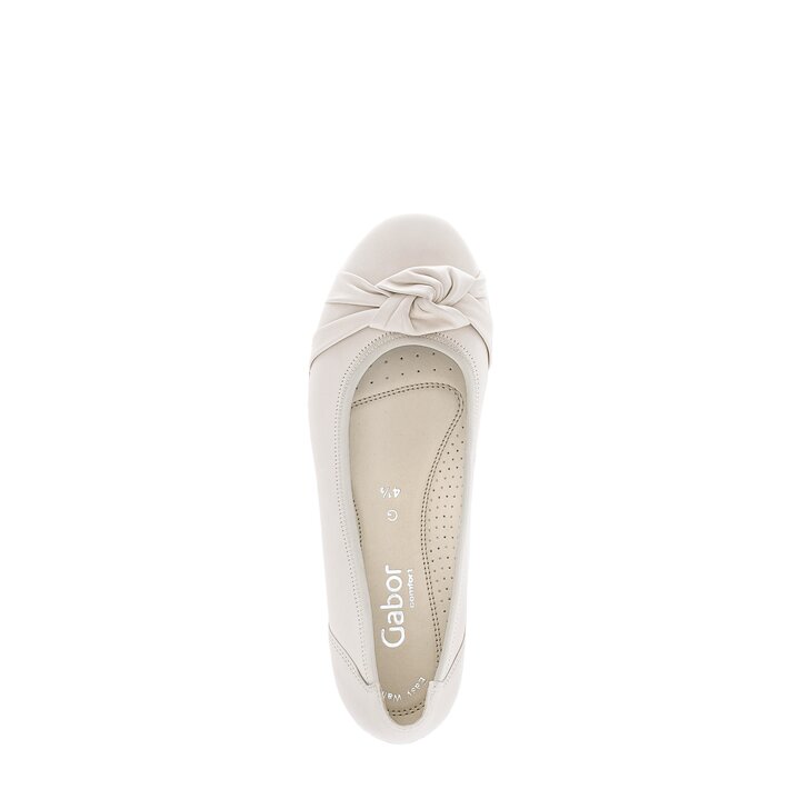 Ballerina sportiva crema #5